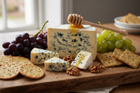 Plateau met blauwaderkaas